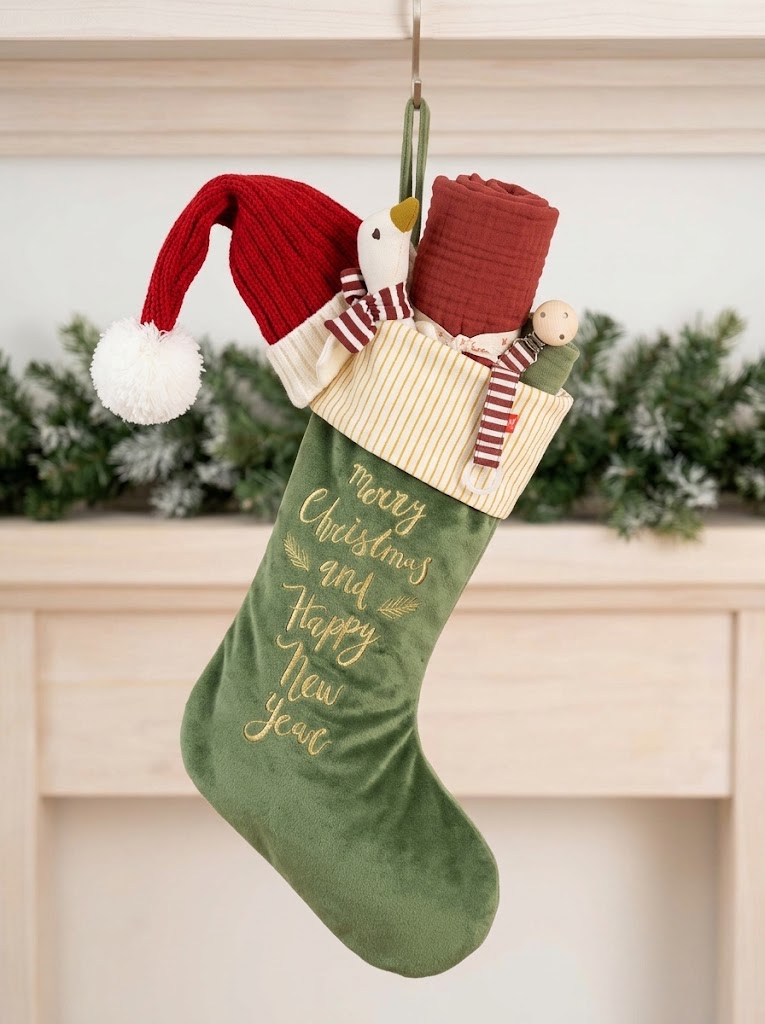 Min første jul milepælskasse med 4 skønne produkter fra Den Lille Start